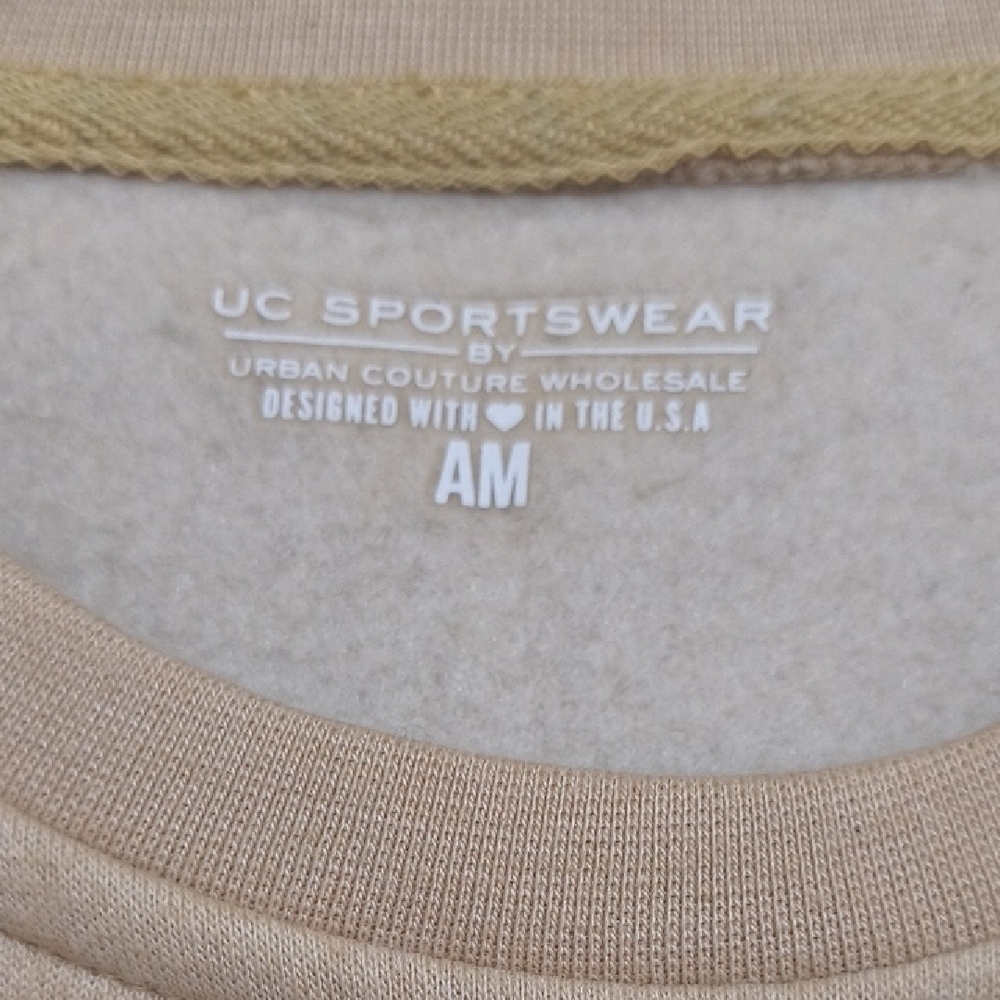 ADM Beige Crewneck Sweatshirt - Picture 3 of 9